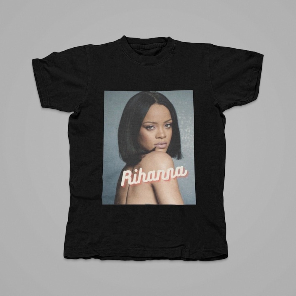 Unisex Retro Rihanna Unisex T-shirt Gift For Fan